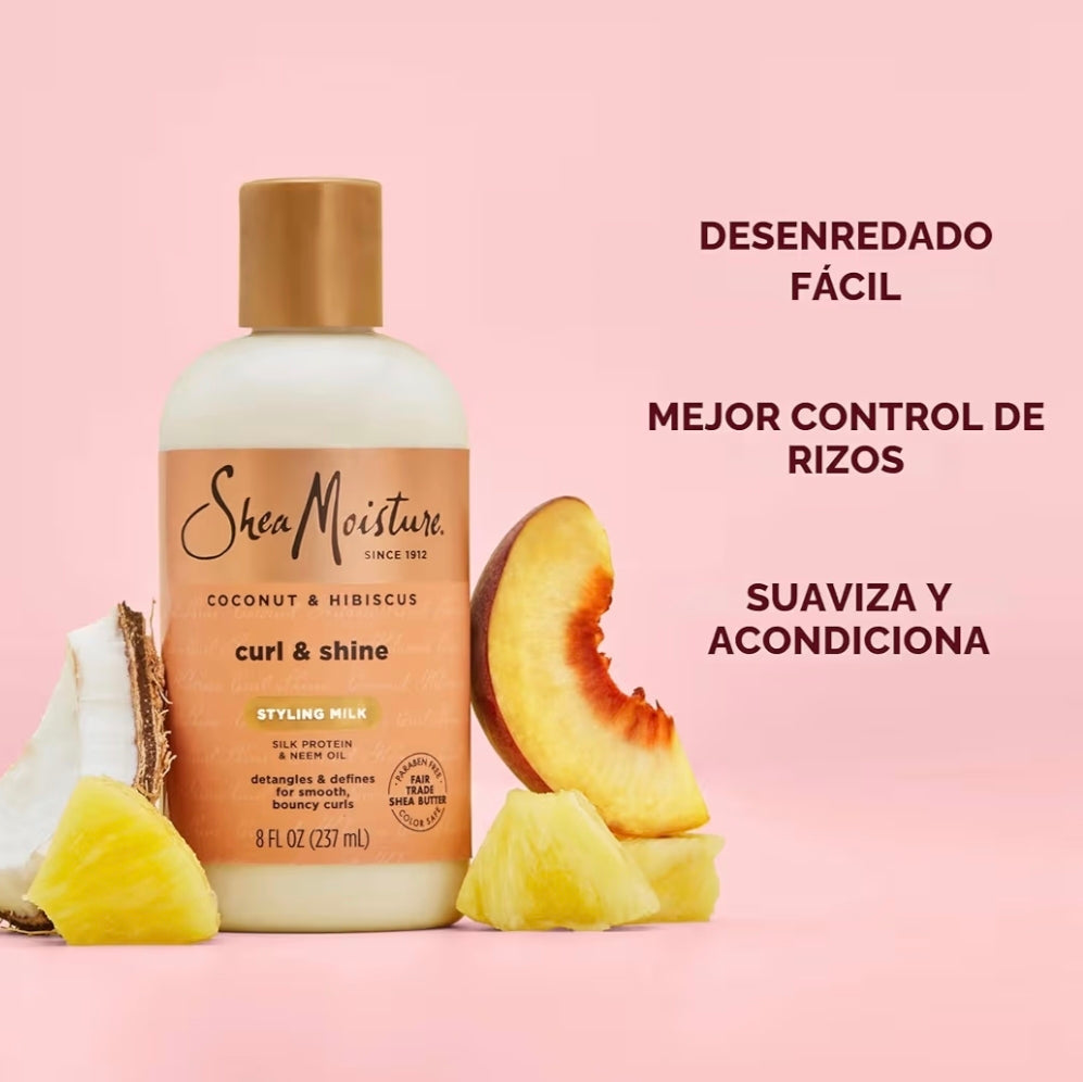 Milk Curl & Shine Coconut & Hibiscus SheaMoisture