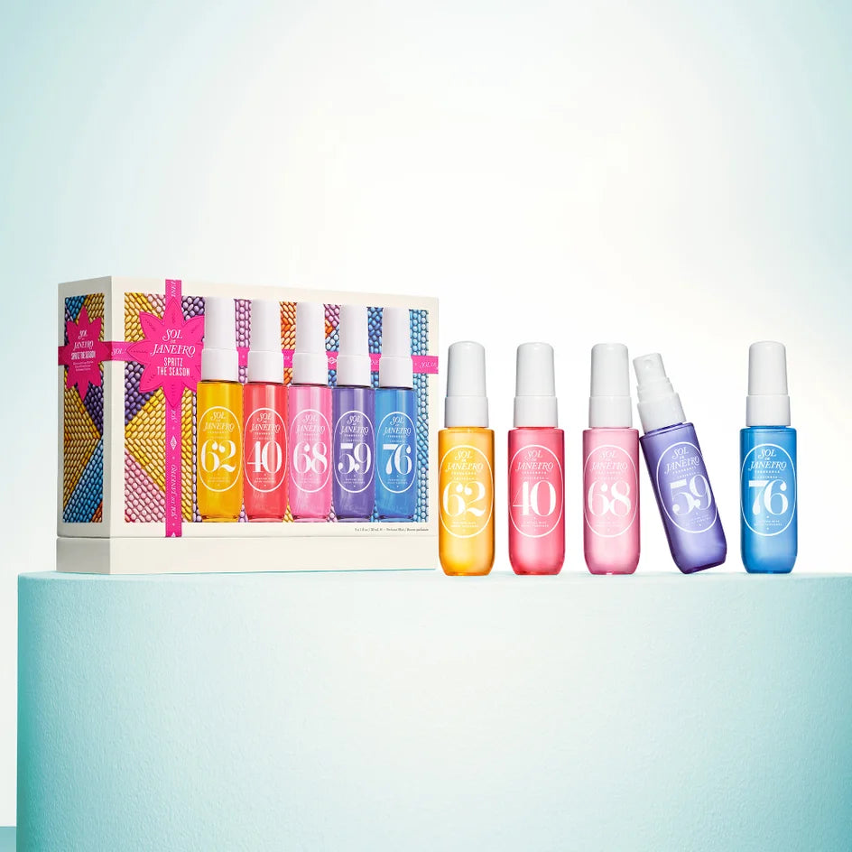 Set de regalo de bruma perfumada Spritz the Season Cheirosa Sol de Janeiro