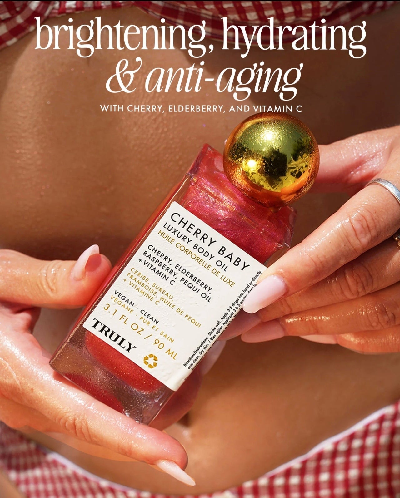Aceite Corporal de Lujo Cherry Baby – Truly Beauty – 90 ml