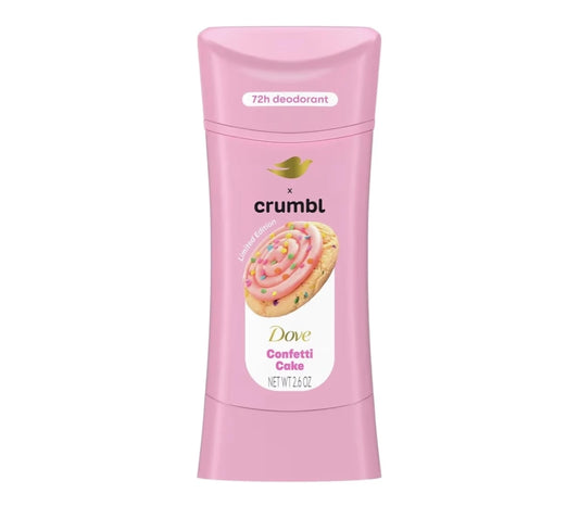 Dove x Crumbl Confetti Cake – Set de Regalo Edición Limitada (3 Piezas)