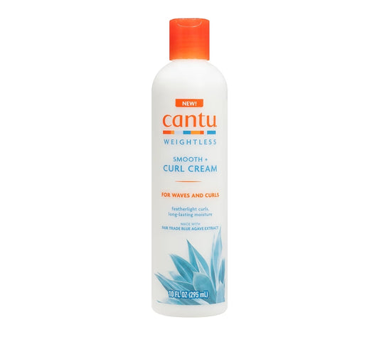 Crema Weightless Smooth + Curl Cantu 10 oz