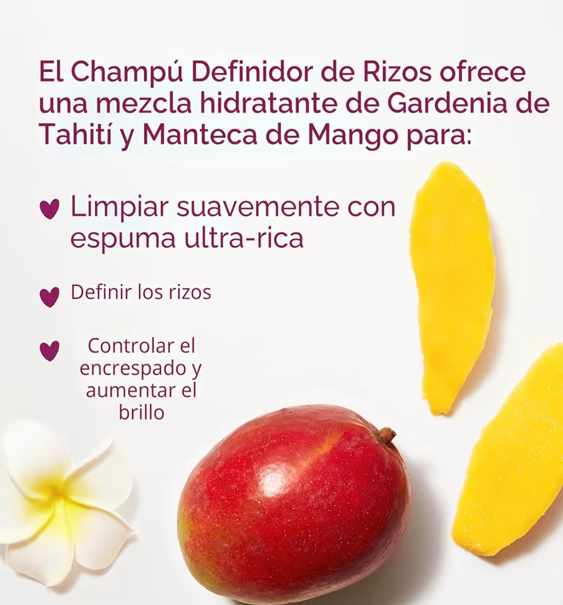 Champú / acondicionador Tahittian Gardenia Flower & Mango Butter Not Your Mothers NYM