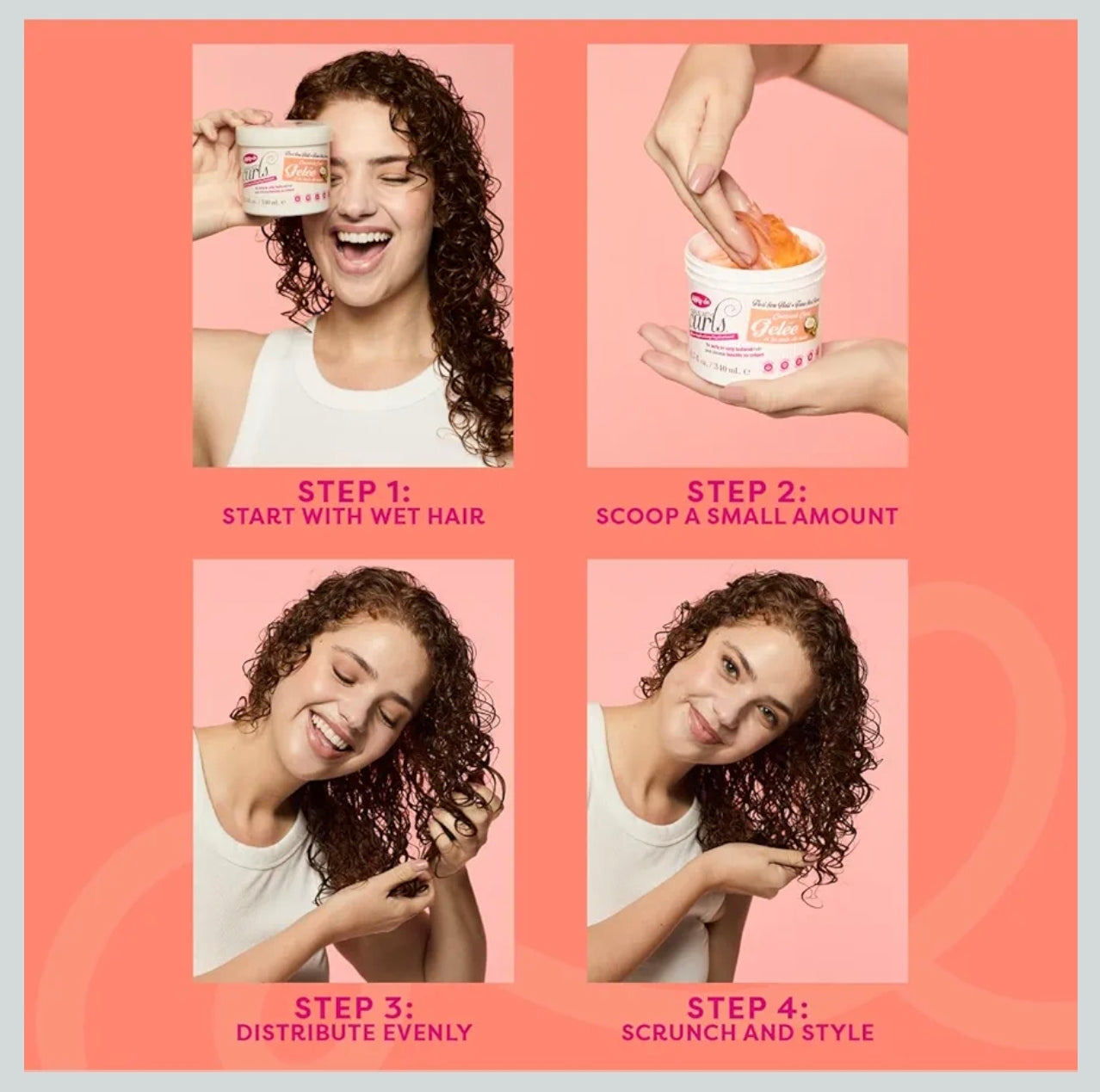 Dippity-Do Girls With Curls Coconut Curl Gelée