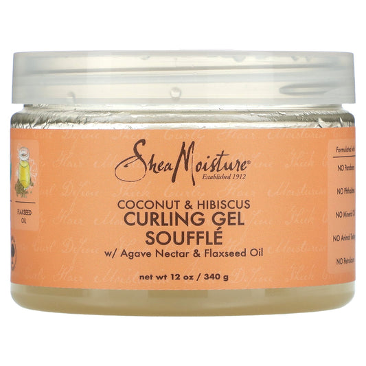 Curling Gel Soufflé Coconut & Hibiscus SheaMoisture 340g