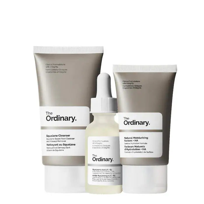 The Ordinary The Daily Set – Kit de cuidado facial hidratante de 3 pasos