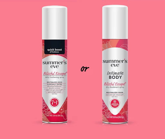 Summer's Eve Blissful Escape Daily Refrescante Spray Femenino 2 oz (59 ml)