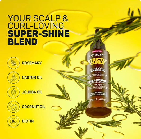 Marc Anthony Strictly Curls Aceite Strength & Shine Supreme
