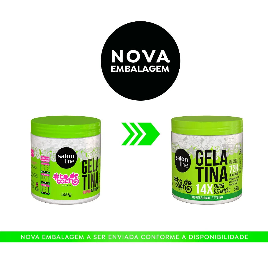 Gelatina Máxima Fijación Salon Line 550 g - 1000 g