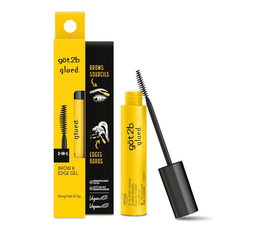 Got2b Glued 2-in-1 Brow & Edge Gel | Gel para Cejas y Control de Bordes | 16 ml