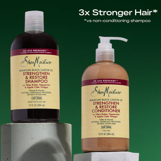 Champú /
Acondicionador Jamaican Black Castor Oil Shea Moisture 13 oz