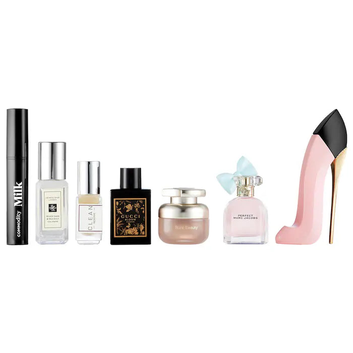 Set de muestra de perfumes de lujo para las fiestas con cupón canjeable Favoritos de Sephora