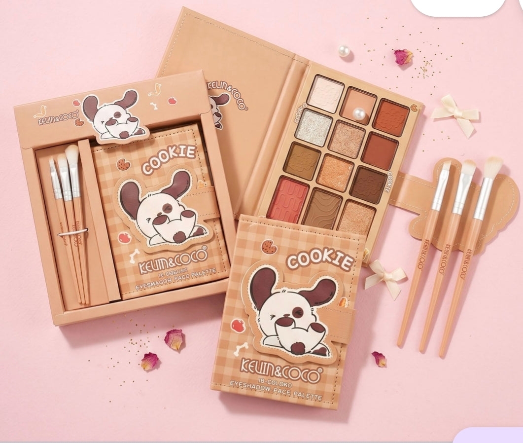 Sombras Kevin & Coco Animal Party 12 Color Eyeshadow