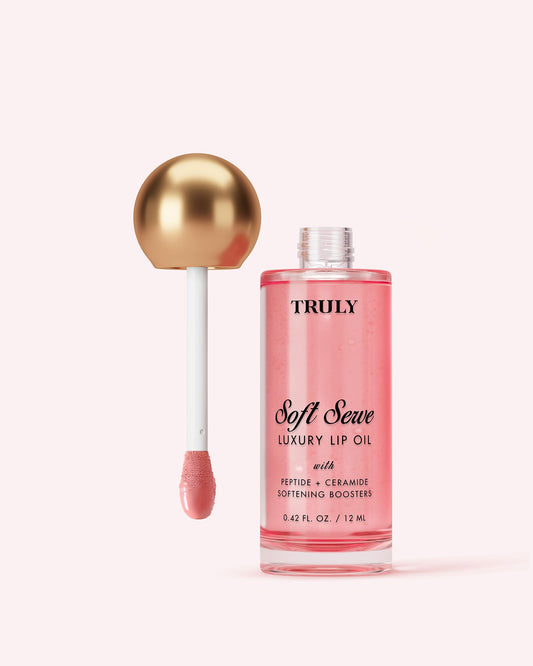 Aceite labial de péptidos de lujo
Aceite voluminizador de labios Truly
