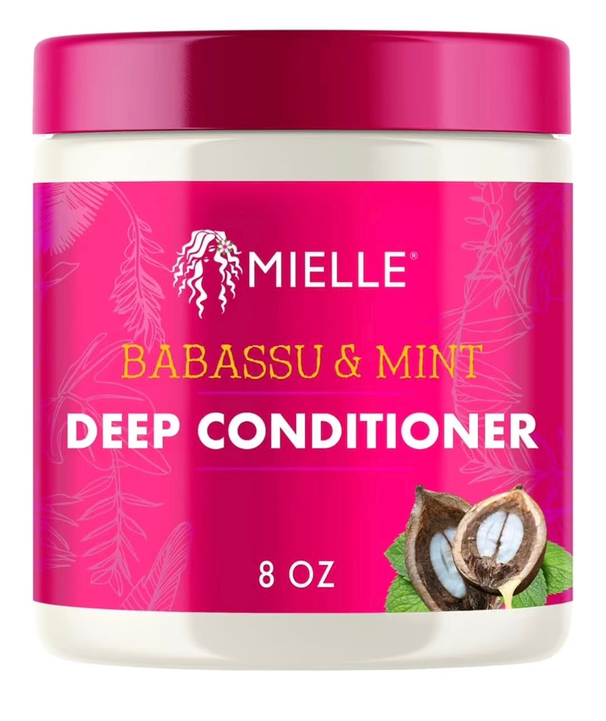 Mielle Organics Babassu & Mint Deep Conditioner – Acondicionador Profundo con Babassu y Menta 8 oz