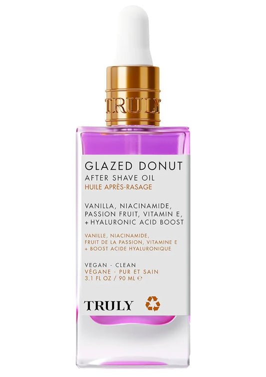 🍩 Aceite After Shave Truly Glazed Donut – Hidratación, Calma y Aroma Dulce Irresistible
