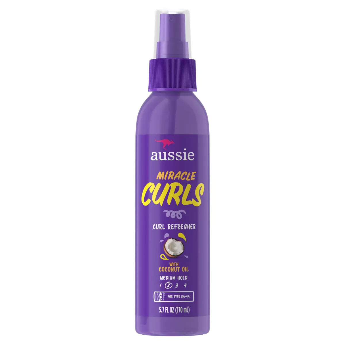 Aussie Miracle Curls Curl Refresher Spray Gel 5.7 oz
