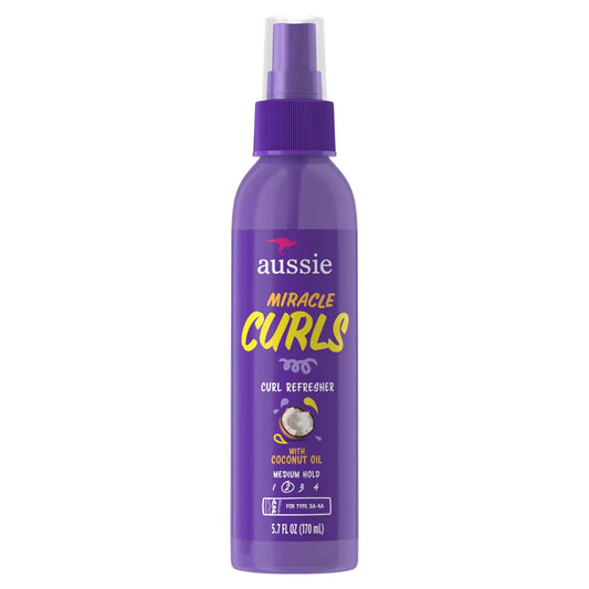 Aussie Miracle Curls Curl Refresher Spray Gel 5.7 oz