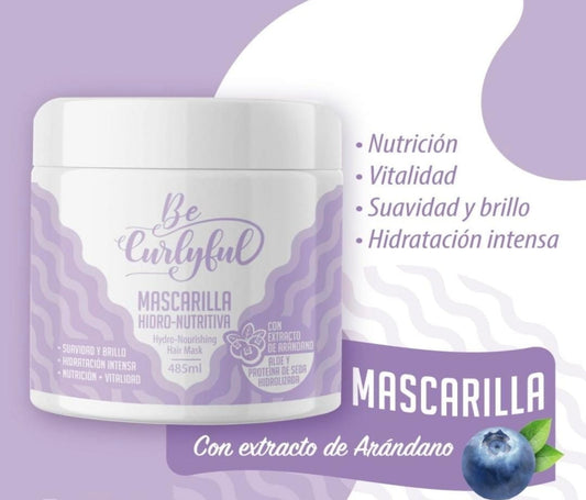 Mascarilla hidratante Be Curlyful