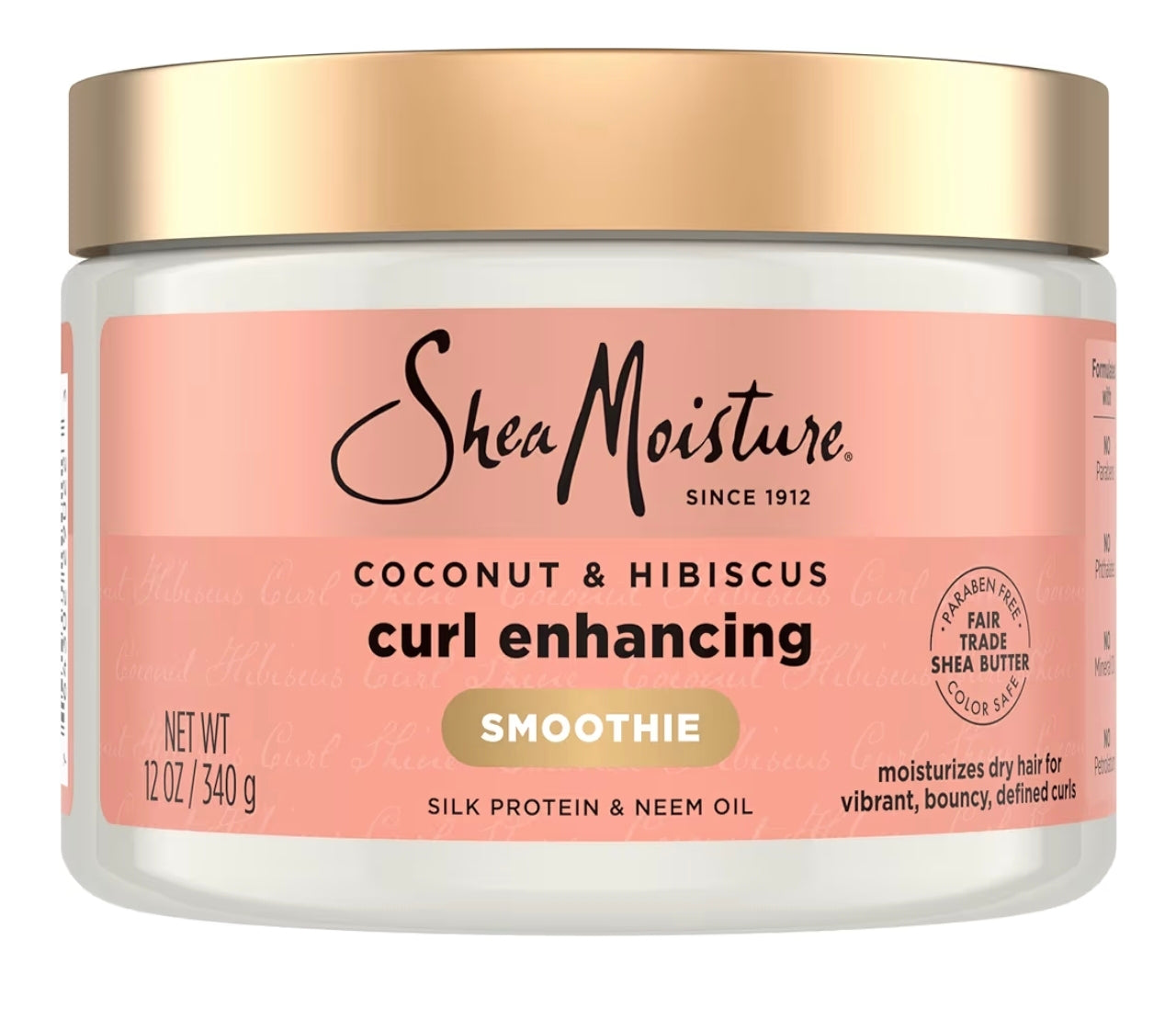Smoothie Curl Enhancing⁹  Coconut & Hibiscus Shea Moisture