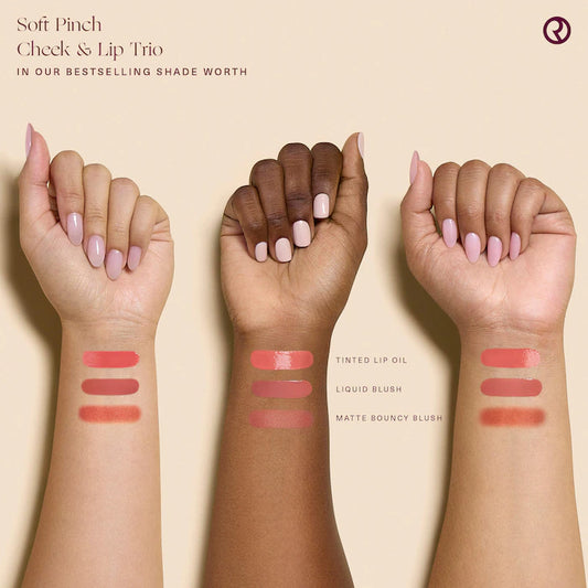 Trío de Labios Rare Beauty by Selena Gomez Soft Pinch Cheek & Lip Trio Makeup Gift Set