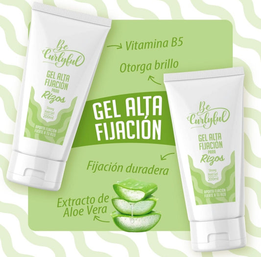 Gel Fijación Alta Be Curlyful