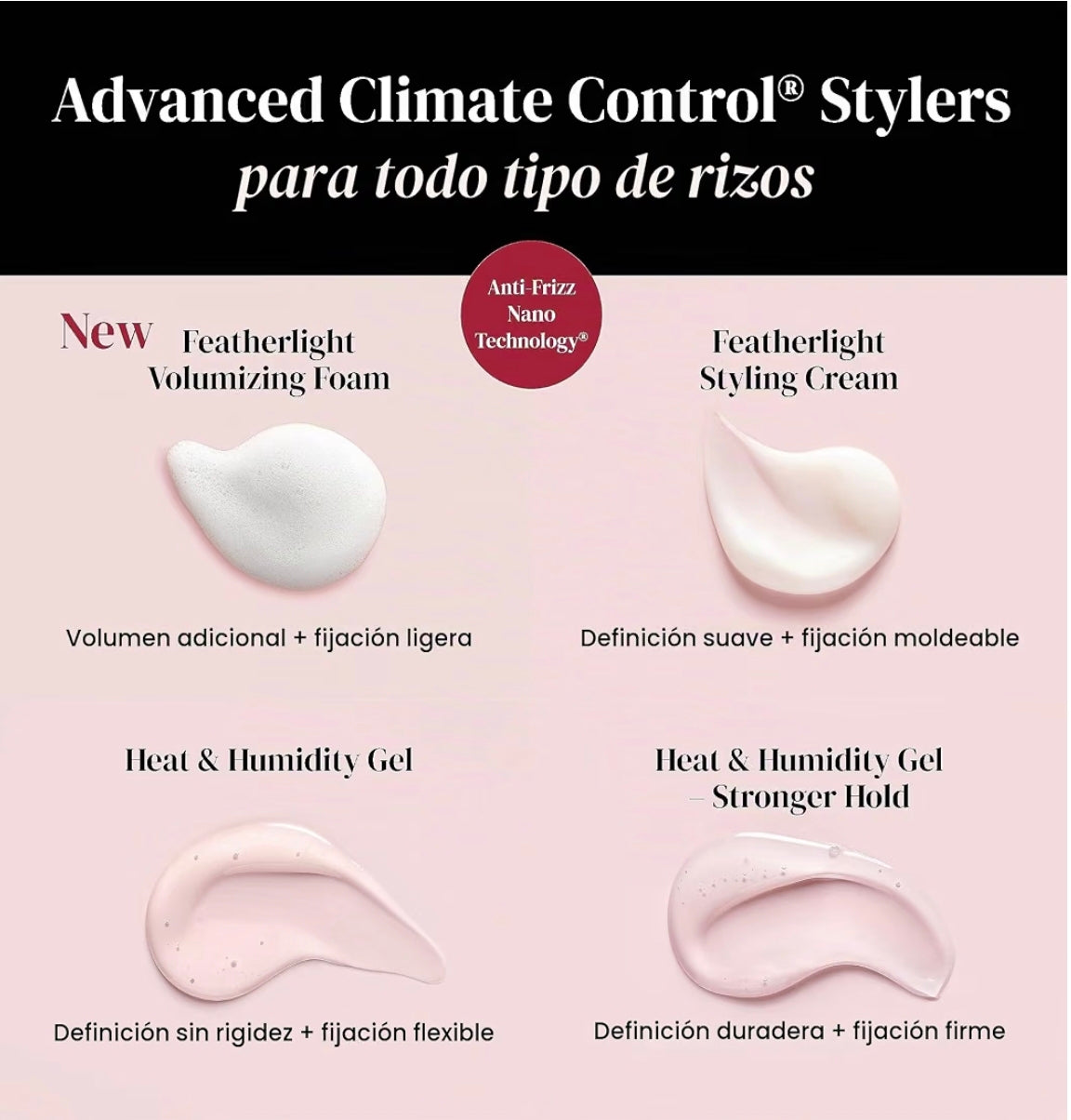 Ouidad Advanced Climate Control Gel Anti-Frizz – Fijación Fuerte para Rizos