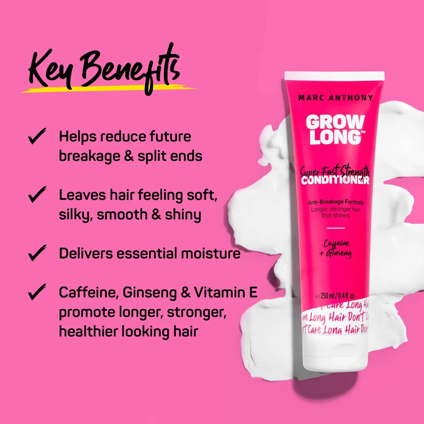 Champú y acondicionador/ Grow Long/ Marc Anthony