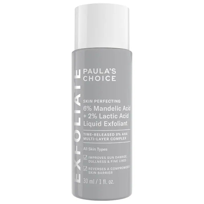 Mini exfoliante líquido perfeccionador de la piel con 6 % de ácido mandélico + 2 % de ácido láctico