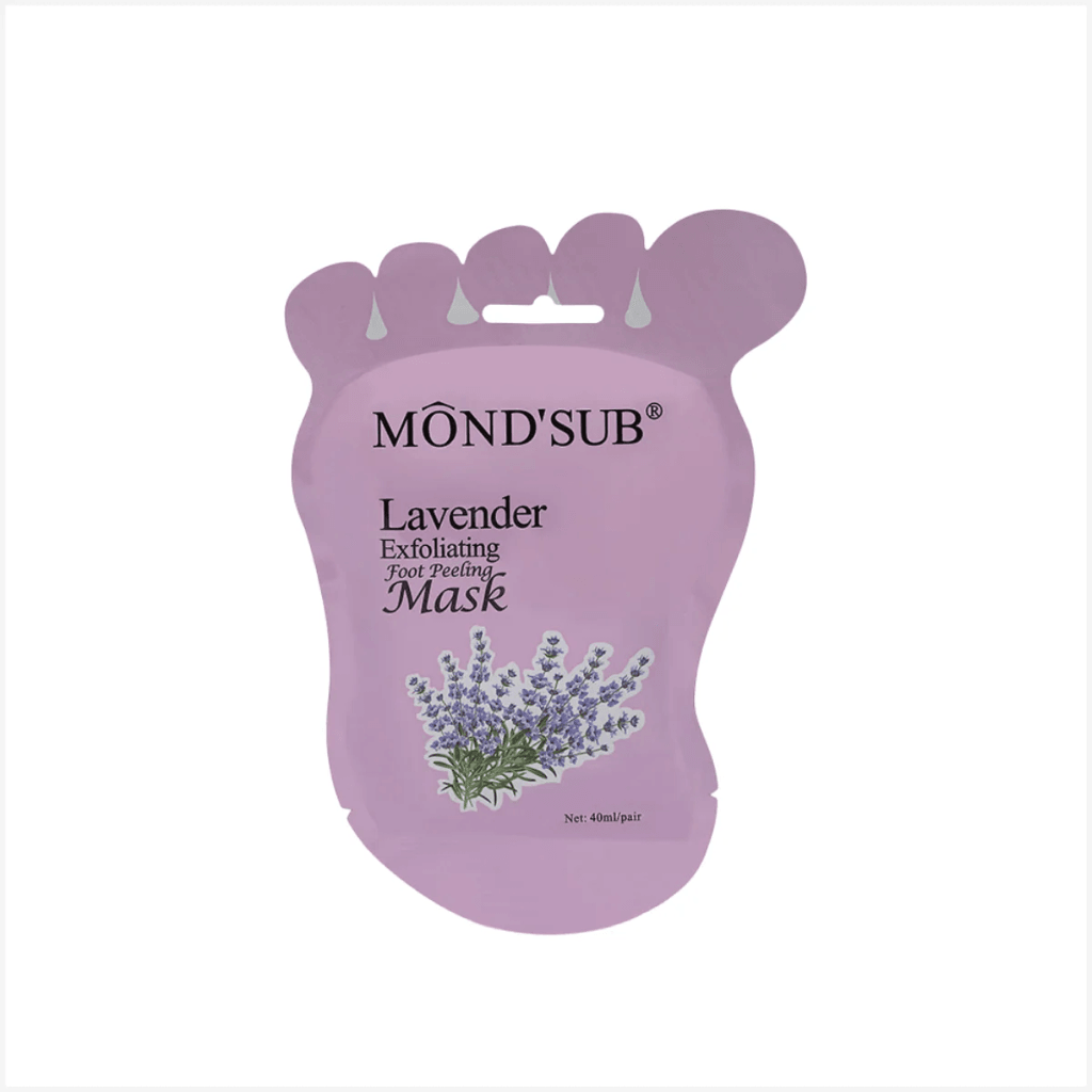 Mond'Sub - Mascarilla Exfoliante para Pies de Lavanda | Foot Peeling Mask