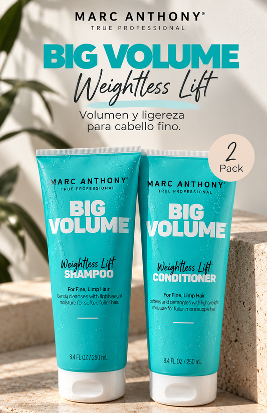 Marc Anthony Big Volume Shampoo + Acondicionador Voluminizador | Weightless Lift
