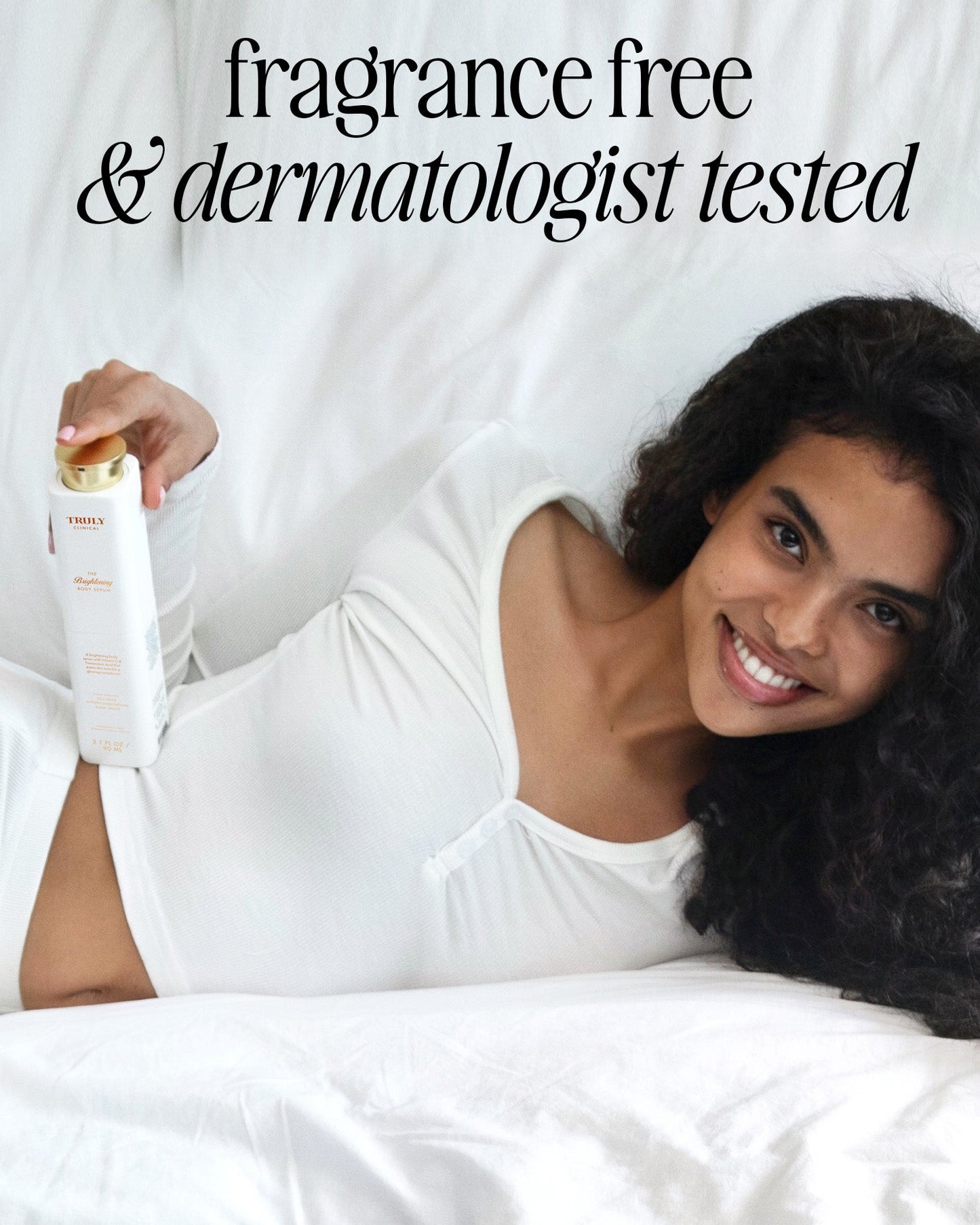 Suero corporal iluminador
Para manchas oscuras y OPACIDAD Truly Beauty