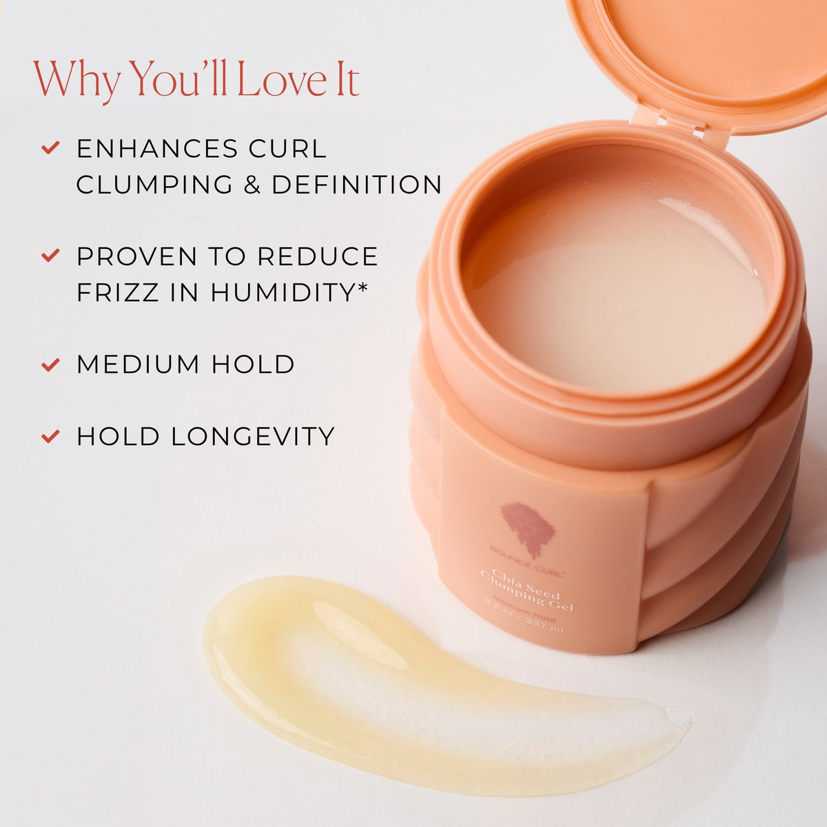 Bounce Cu Chia Seed Clumping Gel