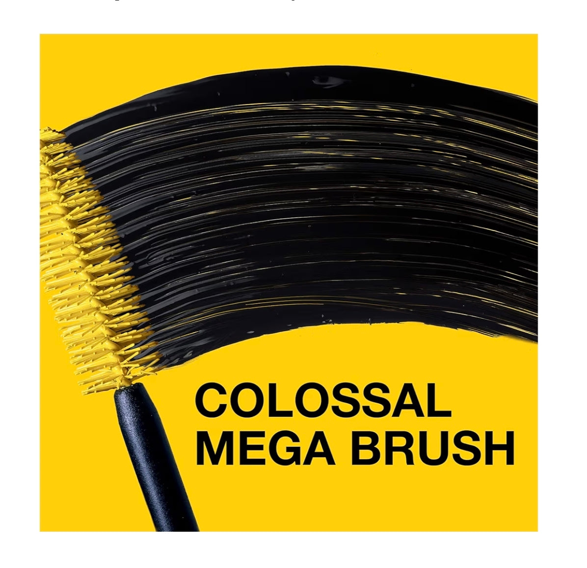 Máscara de Pestañas Lavable Maybelline Volumen Express The Colossal  – Negro Clásico