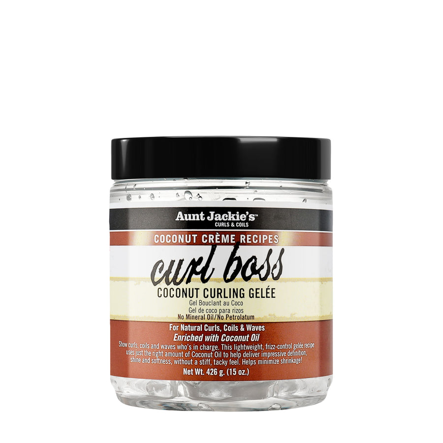 Gel para rizar con coco Curl Boss / Aunt Jackie