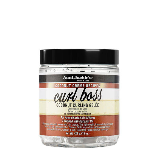 Gel para rizar con coco Curl Boss / Aunt Jackie