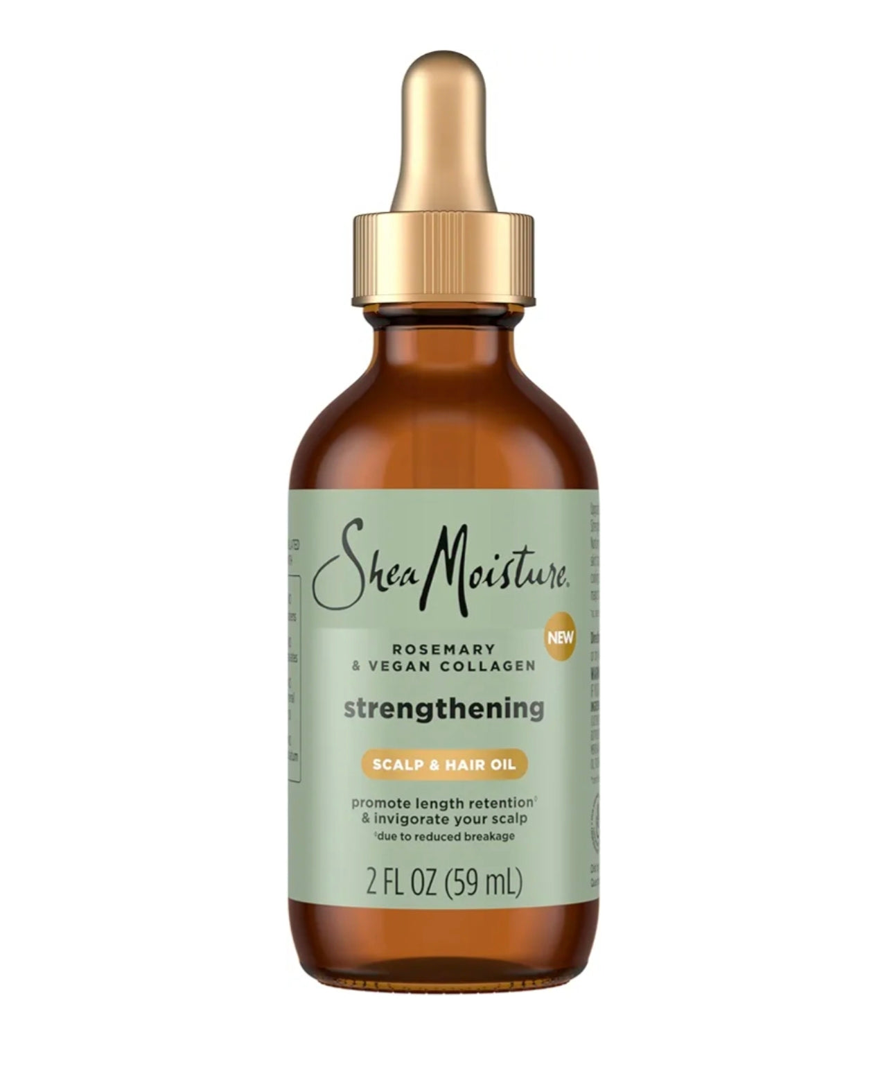 Aceite Fortalecedor Romero & Colágeno Vegano Shea Moisture 59 ml