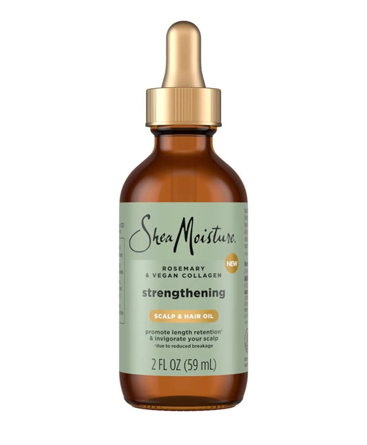 Aceite Fortalecedor Romero & Colágeno Vegano Shea Moisture 59 ml