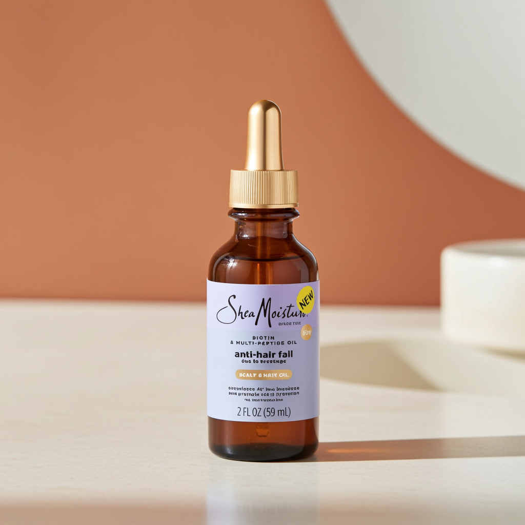 Shea Moisture Aceite Anticaída Biotina + ScalpBoost 2 oz