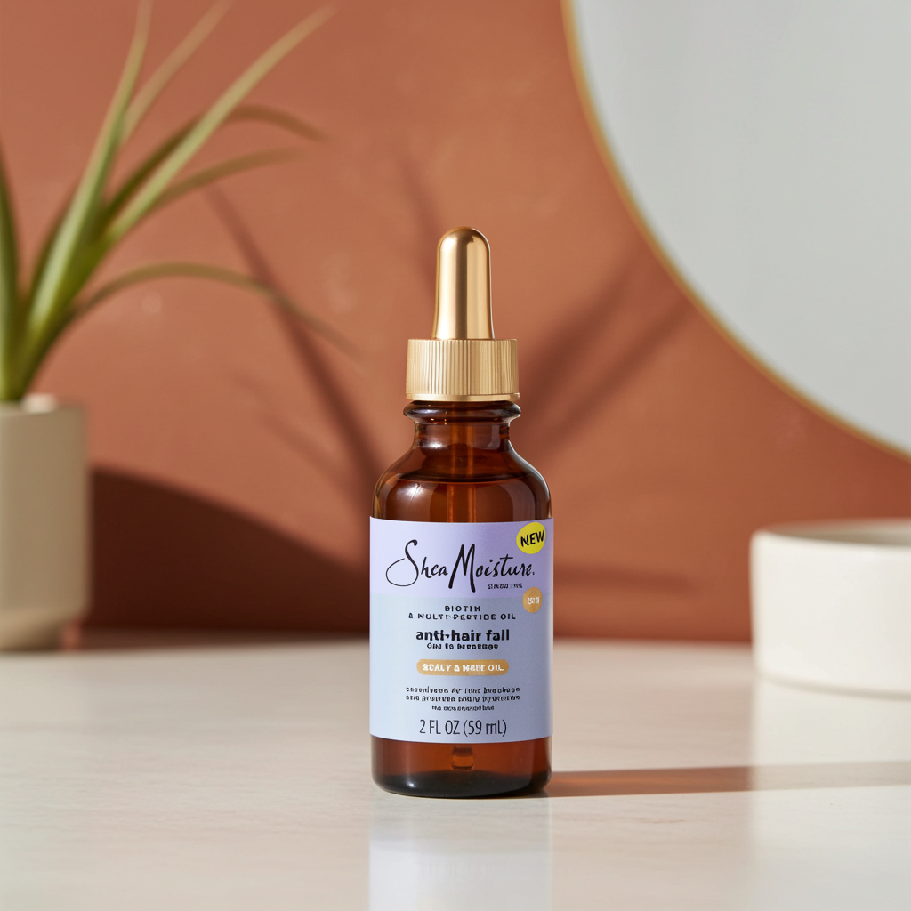 Shea Moisture Aceite Anticaída Biotina + ScalpBoost 2 oz
