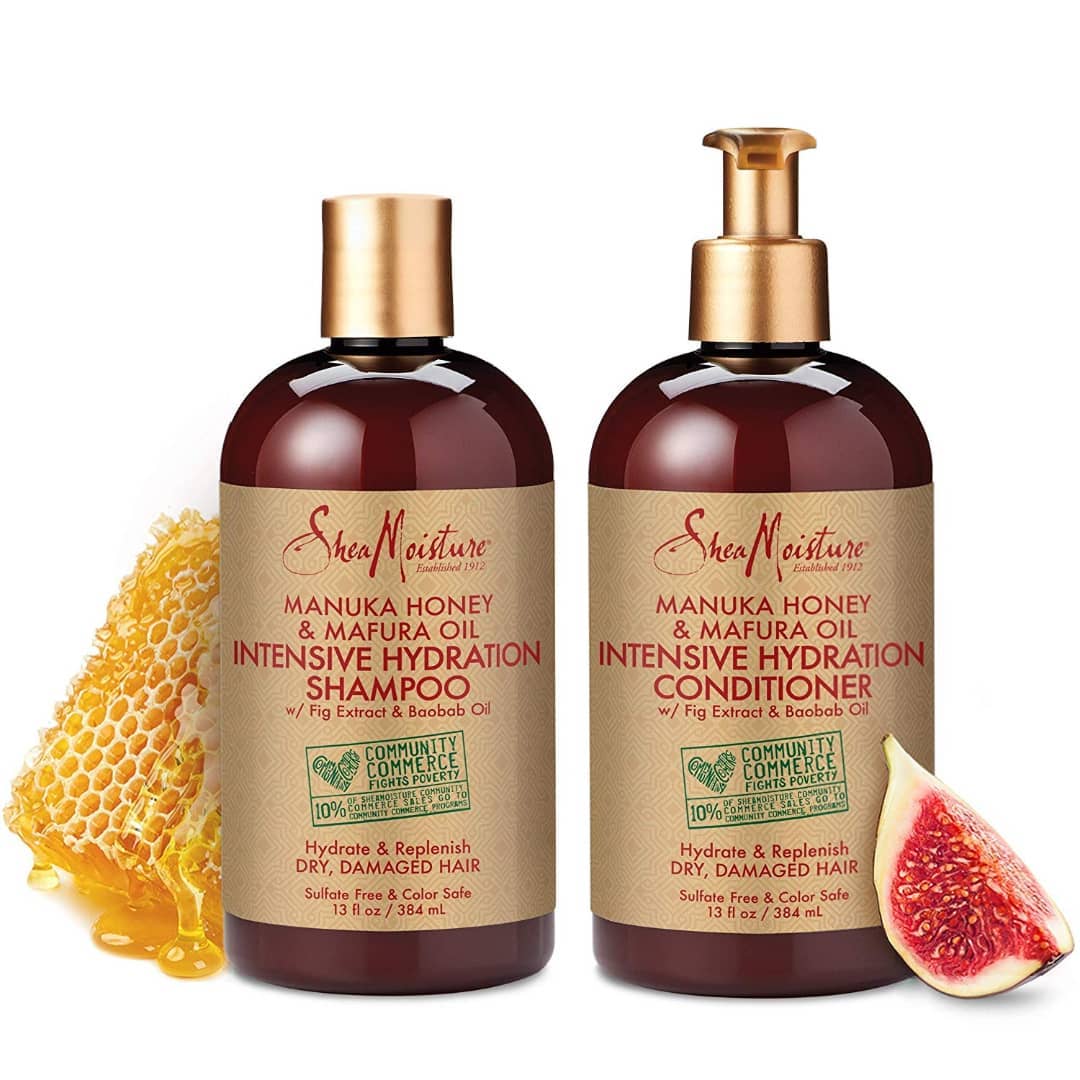 Champú / acondicionador Manuka Honey & Mafura Oil Intensive Hydration de Shea Moisture