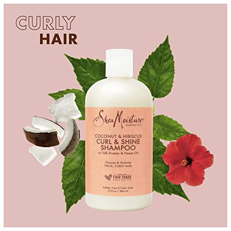 Champú/ acondicionador Coconut & Hibiscus Curl & Shine Shea Moisture