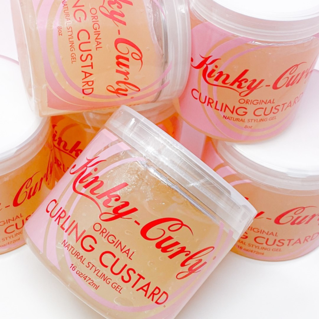 Gel Curling Custard Kinky Curly 8 onzas